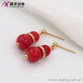 91219 xuping wholesale new designed gold plated stud earrings